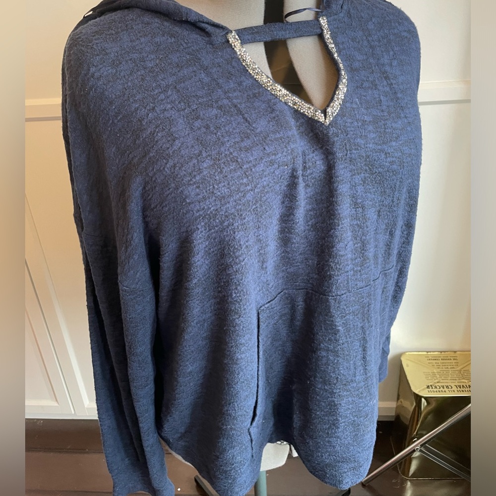 Juicy Couture blue super soft hoodie